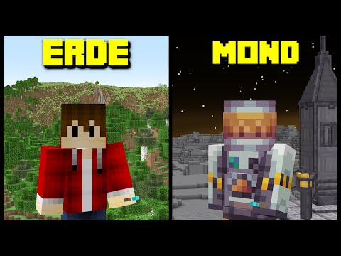 Wir fliegen zum Mond 🚀 Minecraft Weltraum | LarsLP