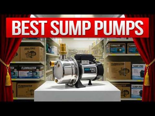 8 Best Sump Pumps for Flood Prevention and Peace of Mind
