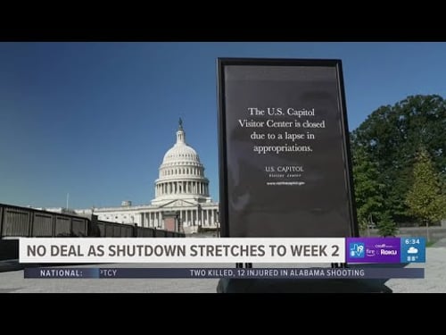 Government shutdown continues after week 2 Senate votes fail
