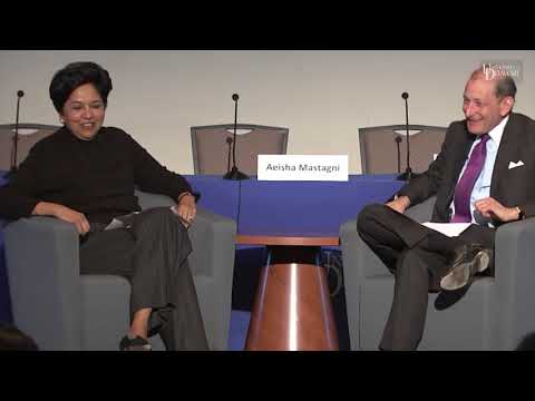 John L. Weinberg Distinguished Speaker: Indra Nooyi speaks at UD