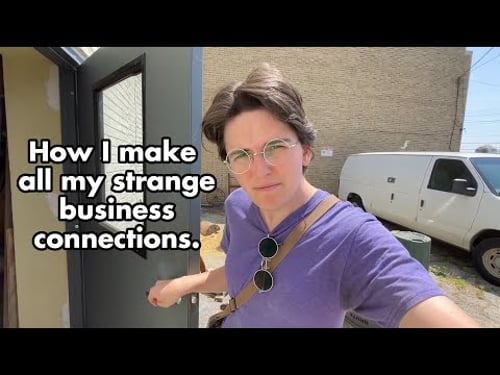 Random Bits 0321: I use many different ways to make all of my business connections.