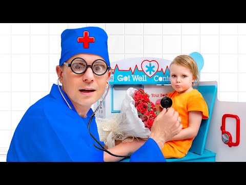 Stephi je bolna! 🚑 Učenje o zdravju na zabaven način