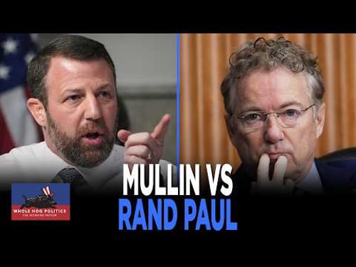 Markwayne Mullin WENT AFTER Rand Paul. But Could That Hurt His DHS Nomination? | WHOLE HOG POLITICS