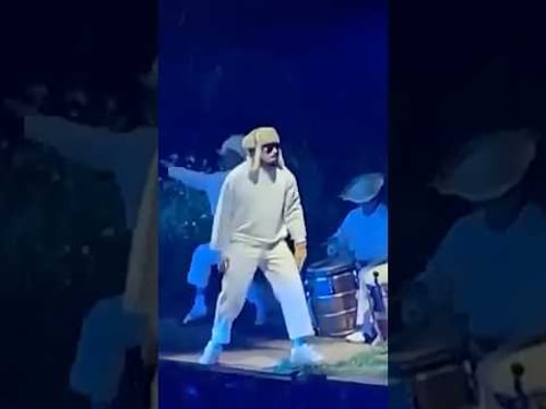 This is the route Bad Bunny would take backstage before each show during his Puerto Rico residency