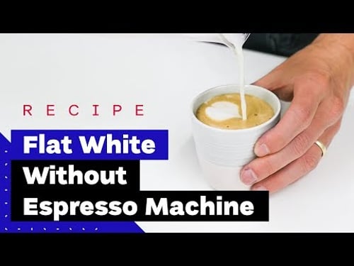 How To Make Flat White At Home (with AeroPress)