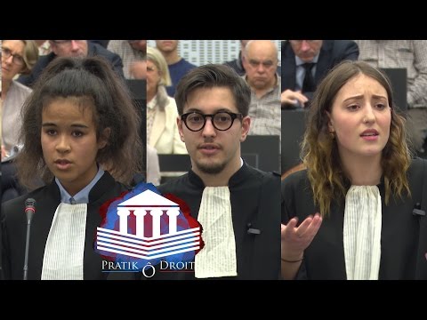 Finale du concours de Plaidoiries