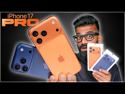 iPhone 17 Pro & iPhone 17 Pro Max Unboxing & First Look - The Ultimate "PRO" Experience!π₯π₯π₯