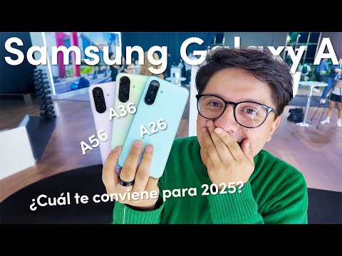 GALAXY A26 vs A36 vs A56 5G: Diferencias y precios