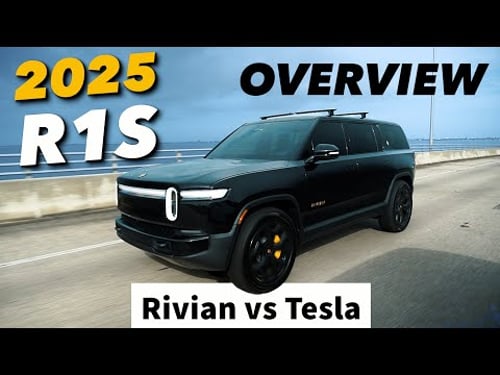 2025 Rivian SUV Overview | Switching from Tesla to R1S