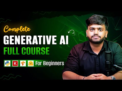 Generative AI Full Course (2025) | Generative AI in One Shot (Gen AI Complete Course) | Intellipaat