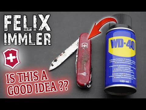 How to clean a Swiss Army Knife like a Pro !!!