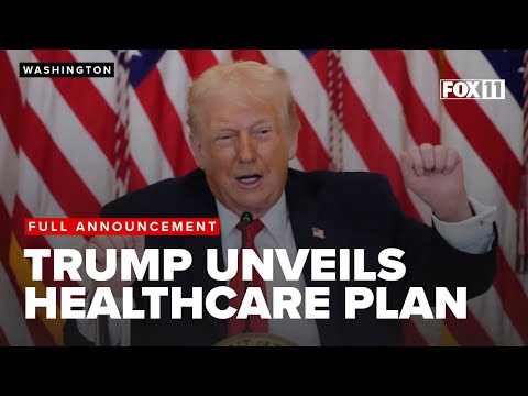 Trump reveals 'The Great Healthcare Plan' to help lower costs; critics say it's too little, too late