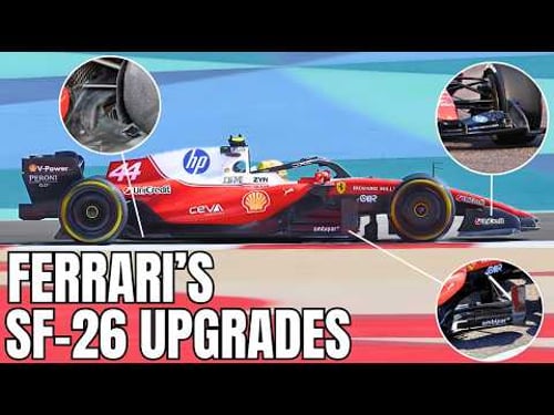 Ferrari's Bahrain SF-26 Upgrade Package | F1 2026