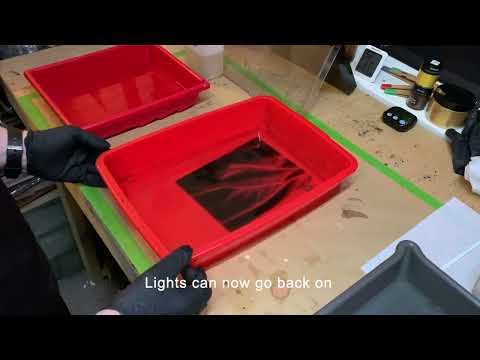 Dry Plate Positive Orotones