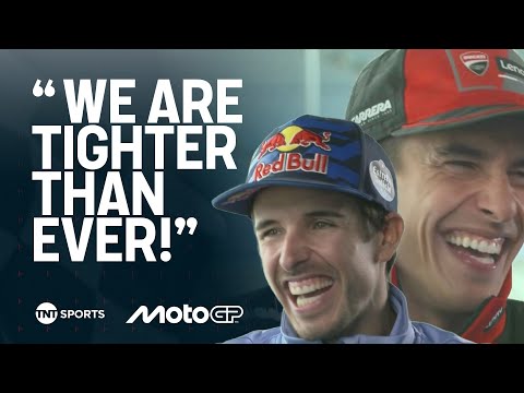 EXCLUSIVE: Brothers Marc and Alex Marquez discuss their thrilling #MotoGP rivalry ❤️