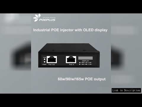 2.5 Gigabit outdoor POE extender 120W,IP67 waterpoof POE reperter,100M/1000M/2500M/10G Optional,meta