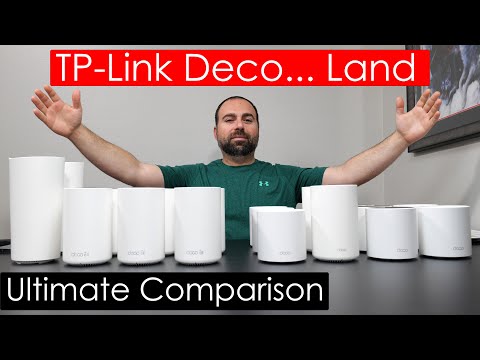 TP Link Deco Mesh WiFi Comparisons | X20, X55, X68, X4300 Pro, XE75, XE5300, XE75 Pro, XE200