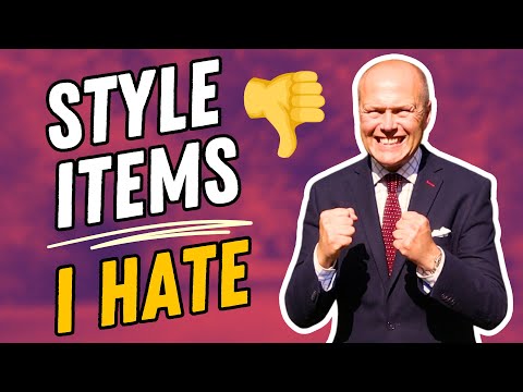 5 STYLE ITEMS THAT I HATE | TERRIBLE STYLE CHOICES FOR MEN!