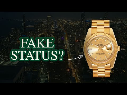 Why even wealthy men are wearing fake watches