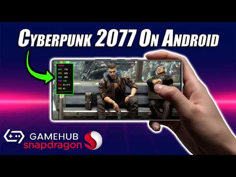 Cyberpunk 2077 On An Android Phone! PC Emulation Is Getting GOOD!
