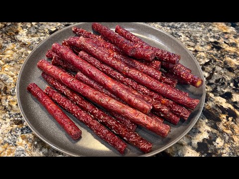 Beef Snack Sticks Using the LEM Jerky Gun