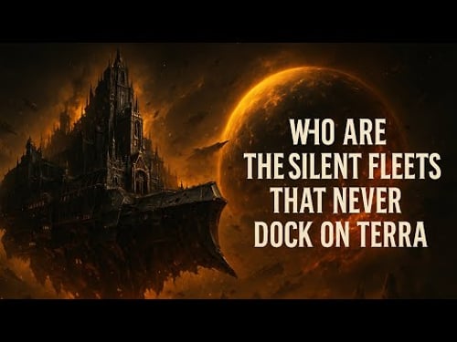 The Vultures Above Sol: Who Are the Silent Fleets That Never Dock on Terra?| Warhammer 40k Full Lore