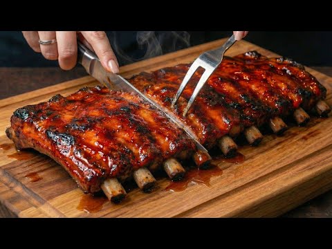 Perfect Pork Ribs at Home, No Frying, No Smoker, No Grill Needed!