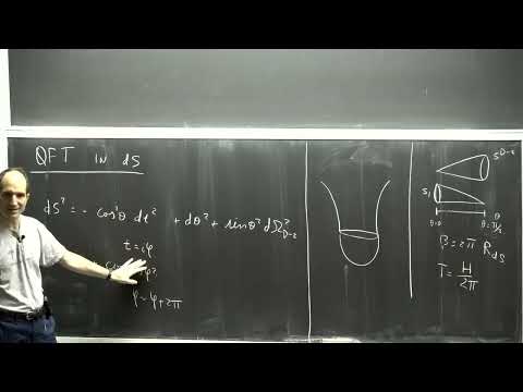 Juan Maldacena Lecture 2 on Aspects of Quantum Gravity in de Sitter and Inflation