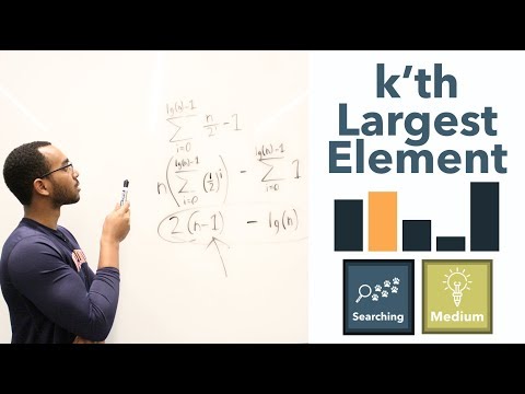 Find the k'th Largest or Smallest Element of an Array: From Sorting To Heaps To Partitioning