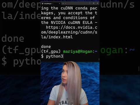 How to Install GPU Tensorflow without Errors #python #machinelearning #ai #tensorflow #gpu #cuda