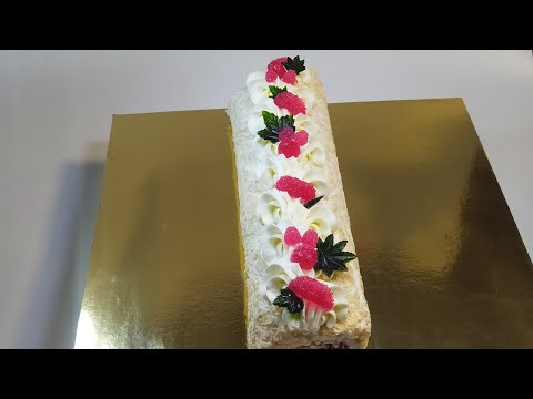 Подробно и доходчиво! Меренговый рулет по моему рецепту!!!