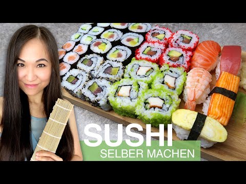 RECIPE: Make your own sushi | Maki | Nigiri | Inside Out Rolls | California Rolls | Prepare sushi...