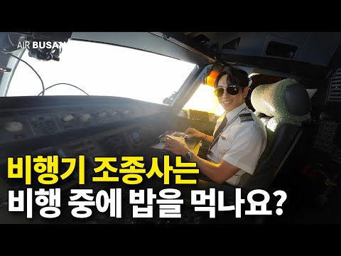 기장은 비행 중에 어떻게 밥을 먹을까? (기장 비행의 모든 것)