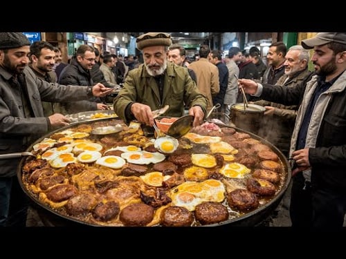 Unseen cheap street food Breakfast in Afghanistan | most traditional street food