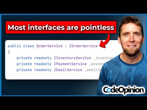 You Don’t Need an Interface for Everything
