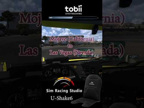 ATS / On Route to Las Vegas / Hearts in Bloom event #tobiieyetracker #UShake6 #simracingstudio