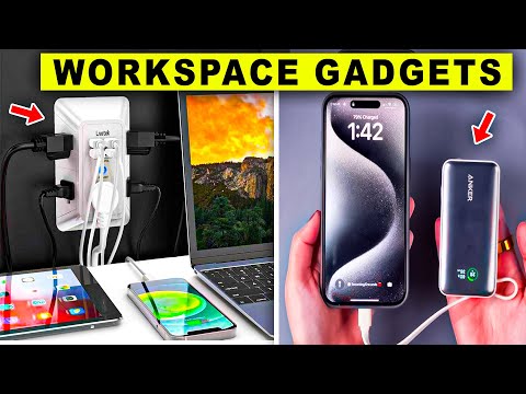 14 Workspace Gadgets That Actually Boost Productivity (2025 Setup Essentials)