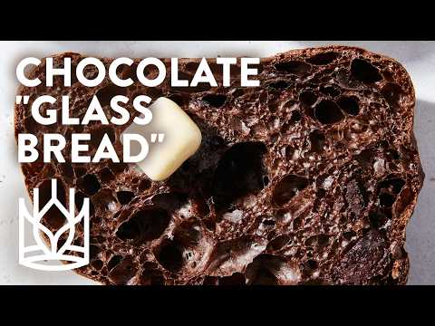 100% Hydration Chocolate Pan De Cristal is an Sweet Spin on Spanish Glass Bread