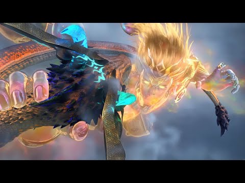 🔥EP177 萧炎一挑二封神!大天造化掌吞黄泉指,四色火莲轰强敌!【斗破苍穹 Battle Through the Heavens】