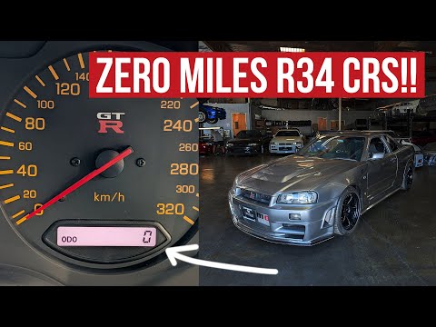 This $750k Omori Factory R34 GT-R CRS Has Every Possible Nismo Part