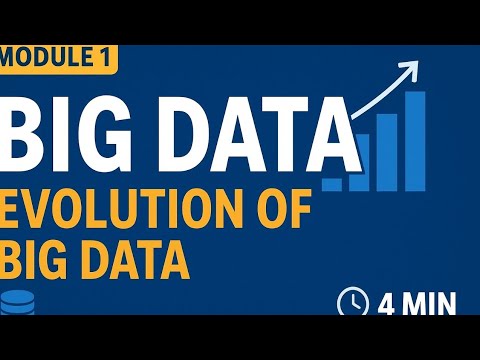 BigData Analytics Module 1 Evolution of Bigdata