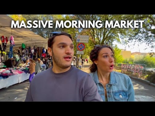 Italian Market Tour! ๐ฎ๐น Siena's Local La Lizza Market ๐ธ