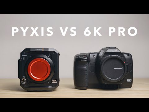 PYXIS VS BMPCC6K PRO | Comparison between the Blackmagic Pyxis 6K & the Pocket Cinema Camera 6K Pro