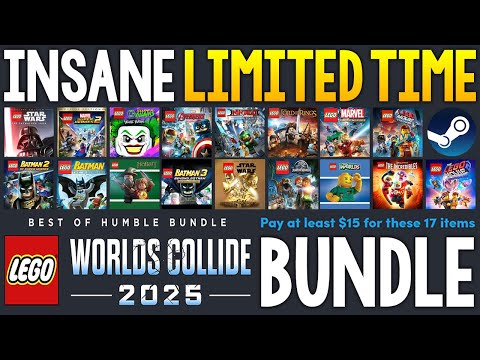 ABSOLUTELY INSANE HUMBLE BUNDLE BACK FOR LIMITED TIME - 17 STEAM GAMES SUPER CHEAP + MORE PC DEALS