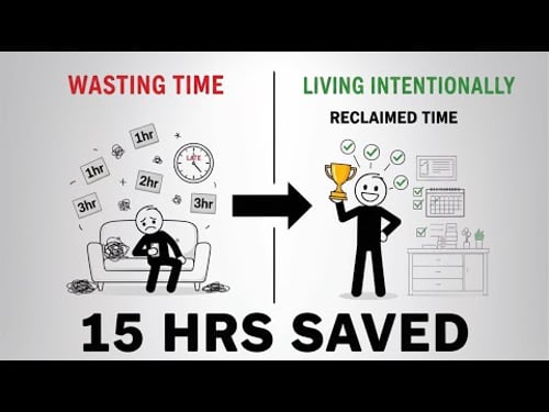 Don't REGRET Your Time - Learn 3 Simple Principles