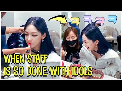 When Manager And Staff Is So Done With Kpop Idols