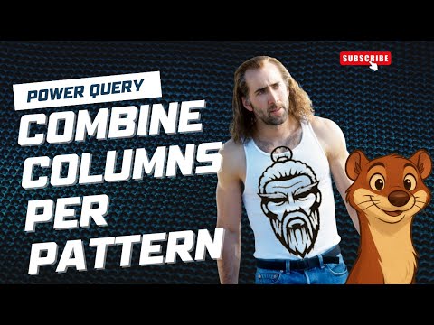 Power Query - Combine Columns per pattern ππ₯Ά