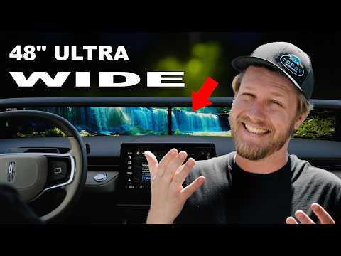 Whoever put a FOUR FOOT display in a car... - Lincoln Nautilus Review