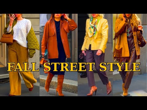 Timeless Italian Fashion 🍂 October Milan Street Style, Iconic Fall Looks & Essential Seasonal Trends