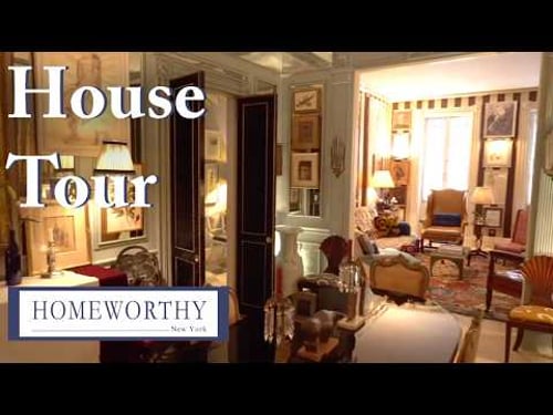 NYC APARTMENT TOUR | Inside Miles Redd’s Glamorous NYC Townhouse with Alex Papachristidis